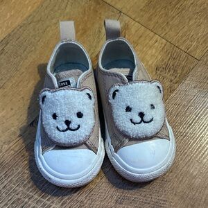 Converse Kids' Tan Bear Sneakers